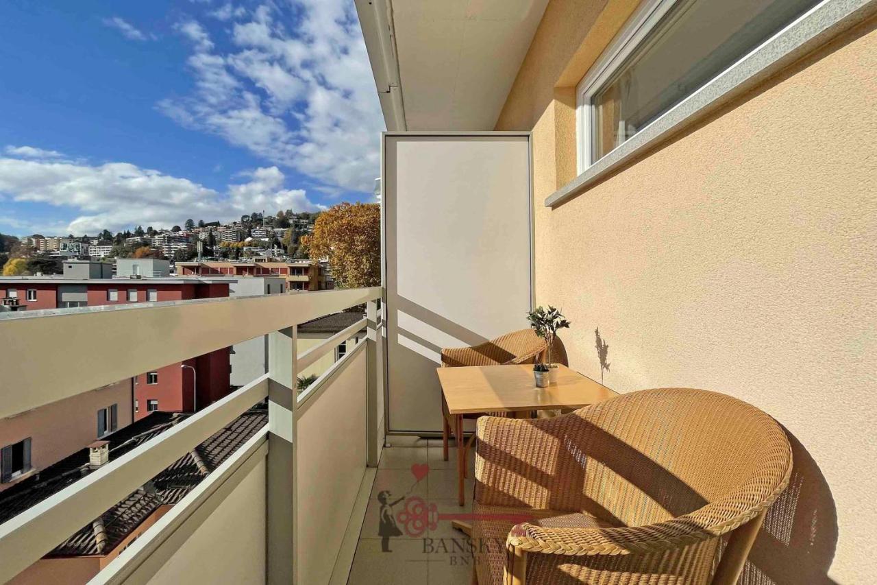 Modern Boho Style Suite In Lugano City -By Easylife Swiss מראה חיצוני תמונה
